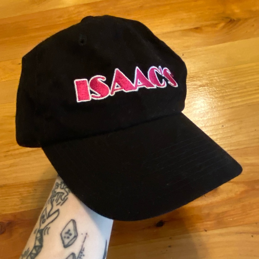 Black Isaac’s Sandwich Shop Hat Unisex Adjustable Size